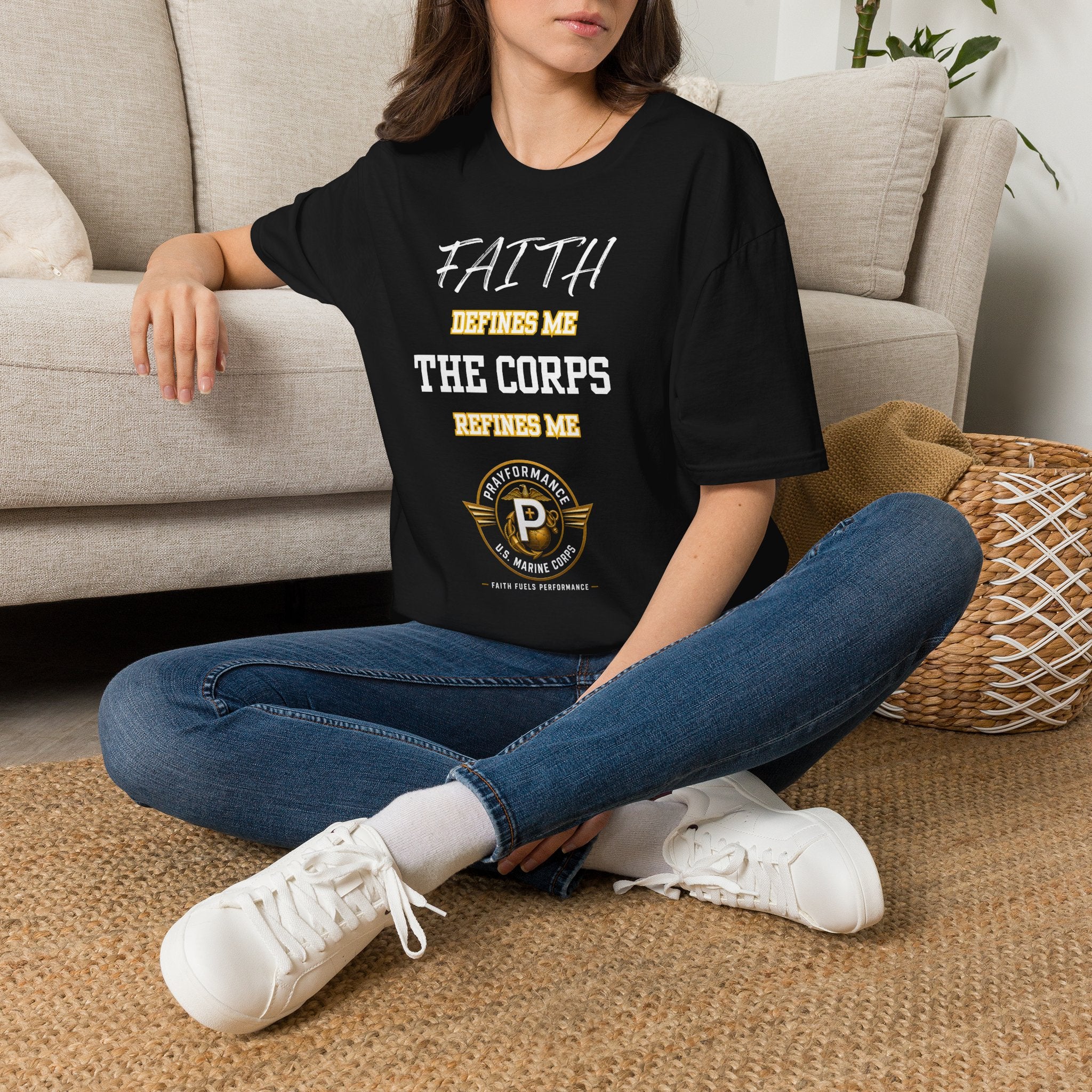 Faith Defines Me Unisex Softstyle T-Shirt