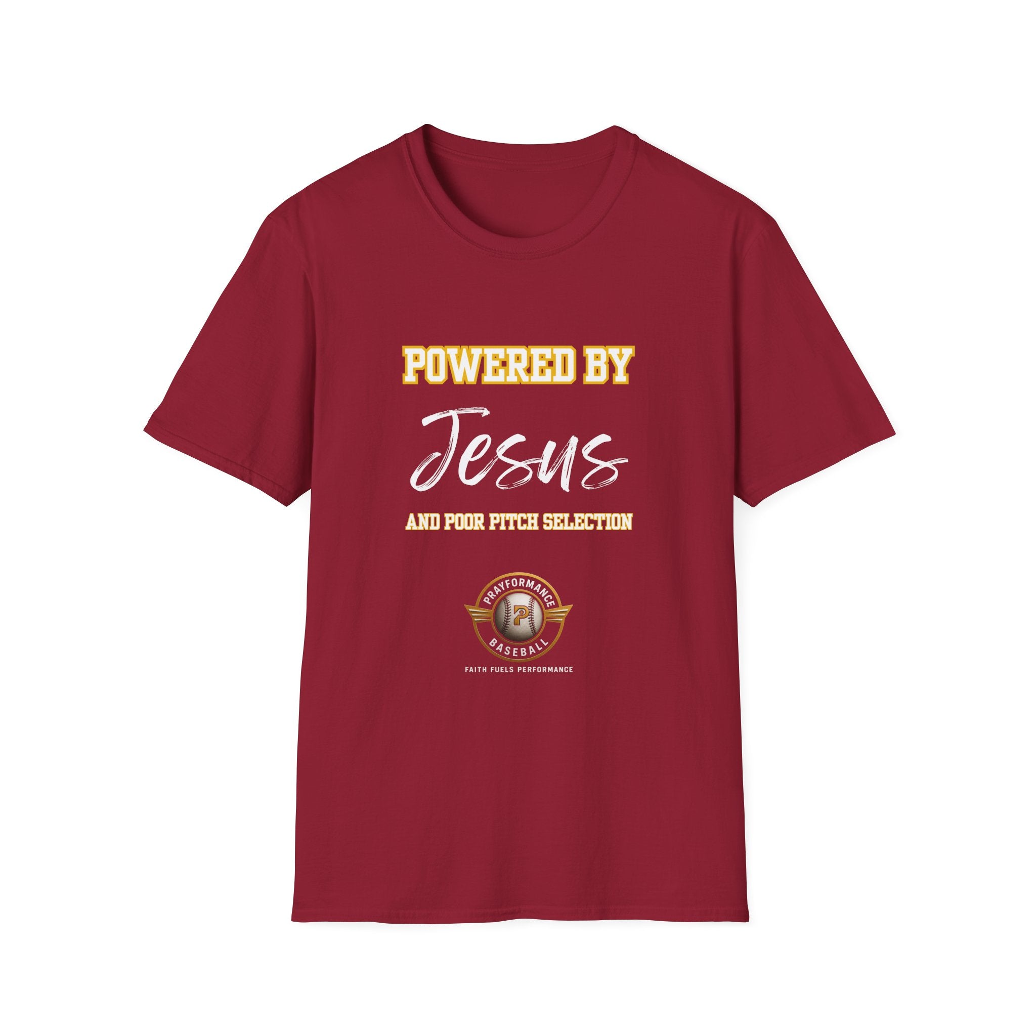 Poor Pitch Selection Unisex Softstyle T-Shirt