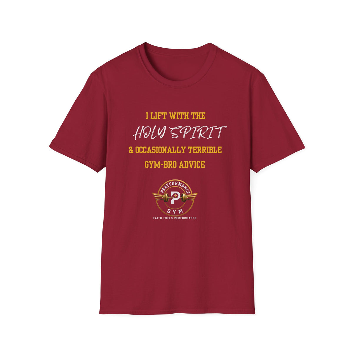 Lift With The Holy Spirit Unisex Softstyle T-Shirt