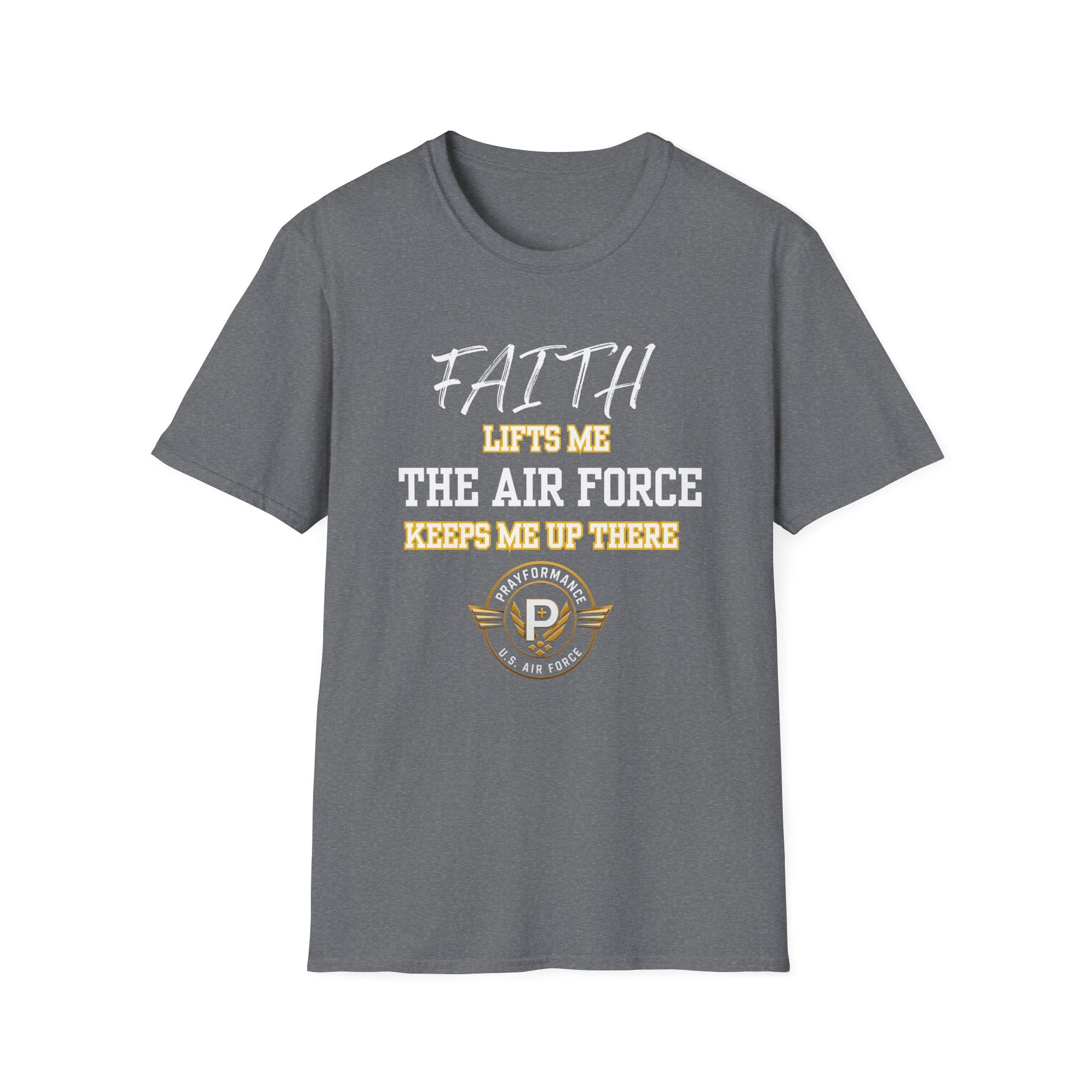 Faith Lifts Me Unisex Softstyle T-Shirt