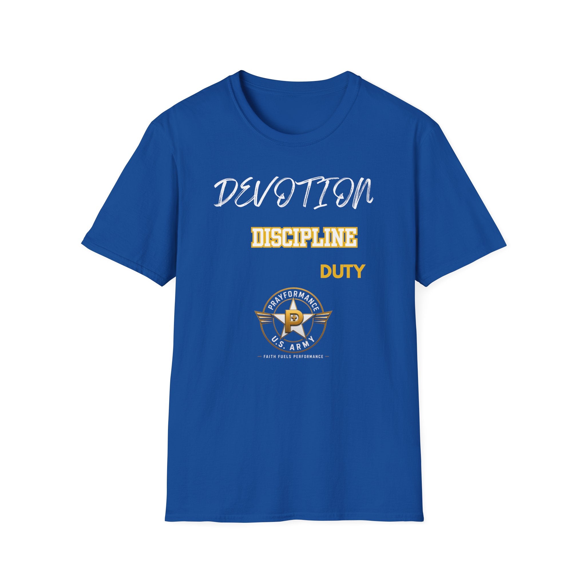 Devotion Discipline Duty Unisex Softstyle T-Shirt
