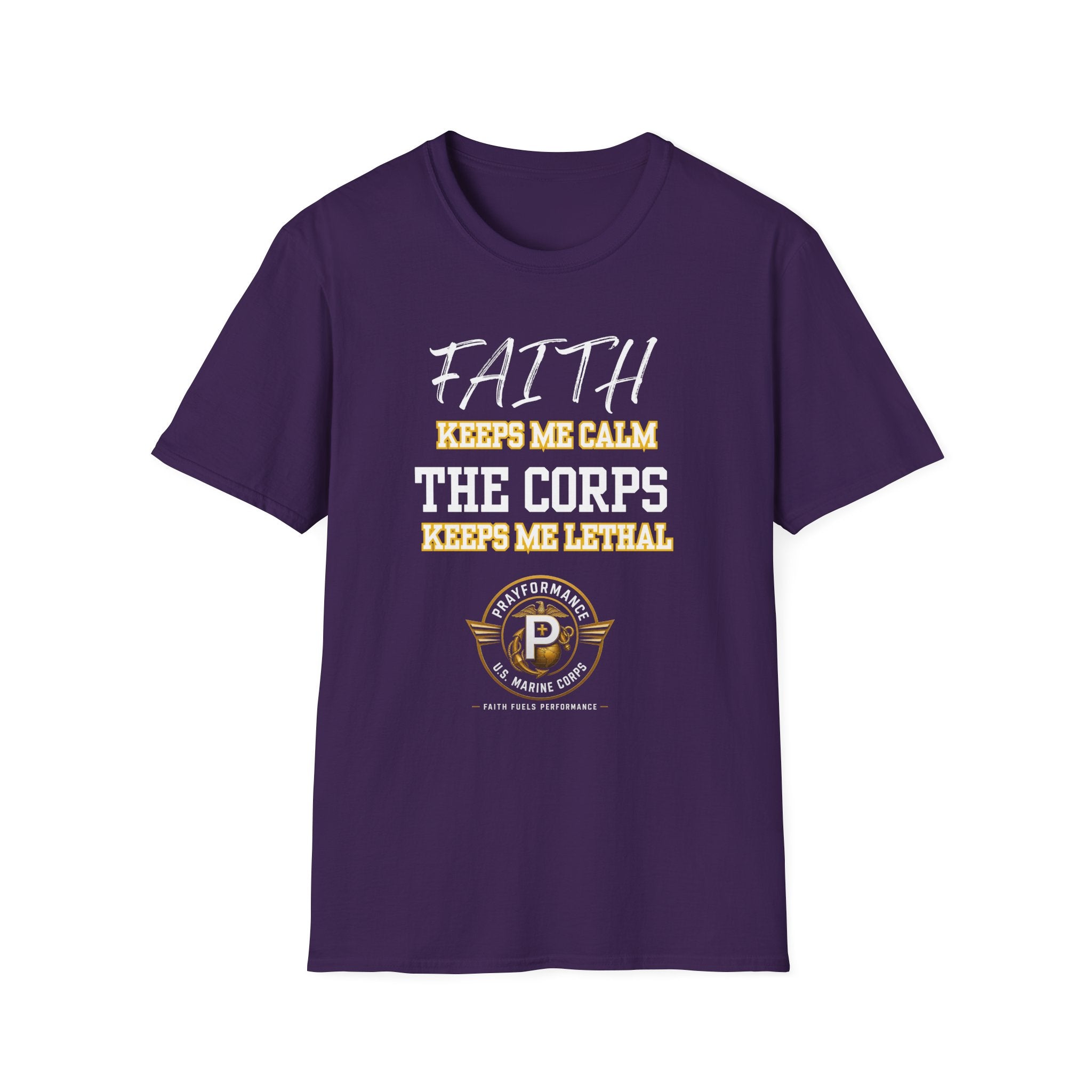 Faith Keeps me Calm Unisex Softstyle T-Shirt