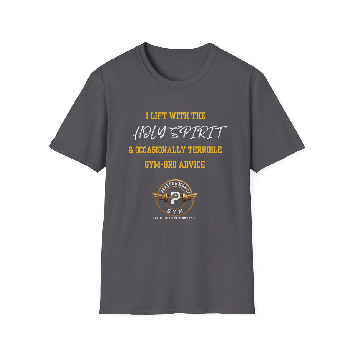 Lift With The Holy Spirit Unisex Softstyle T-Shirt