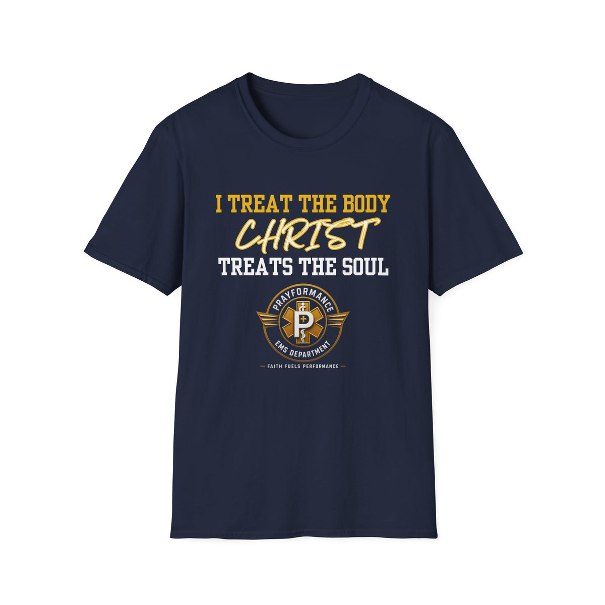 Christ Heals the Soul – Unisex Softstyle T-Shirt