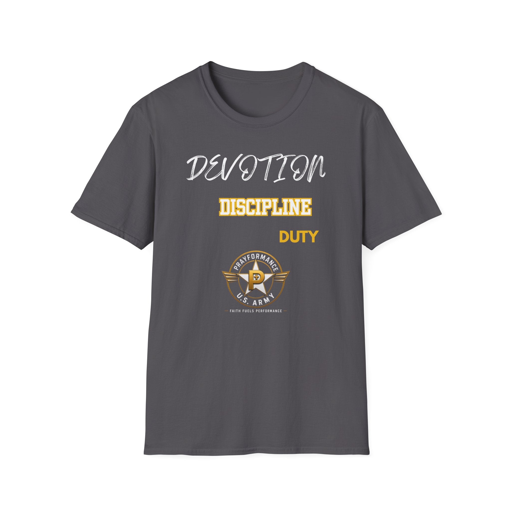 Devotion Discipline Duty Unisex Softstyle T-Shirt