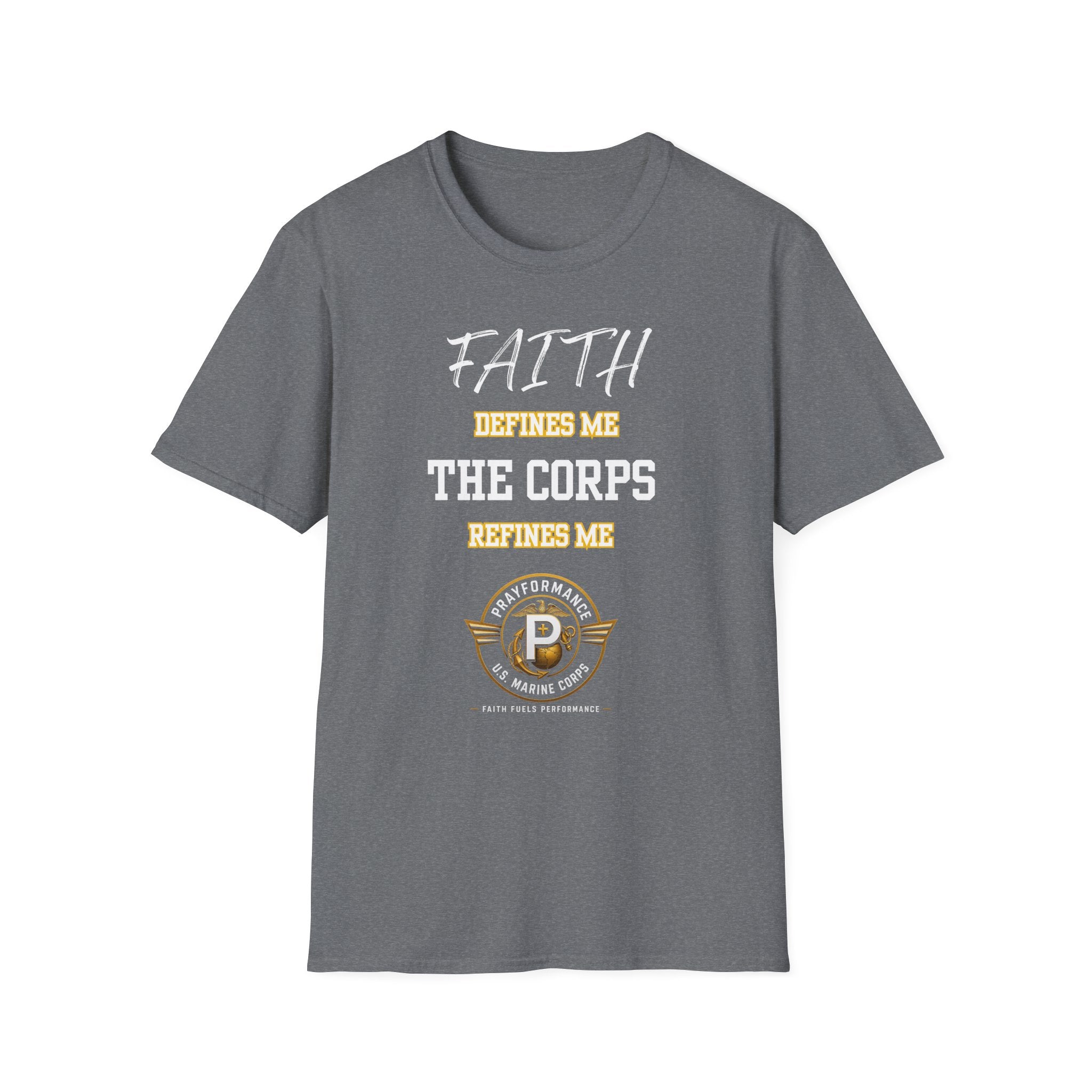 Faith Defines Me Unisex Softstyle T-Shirt