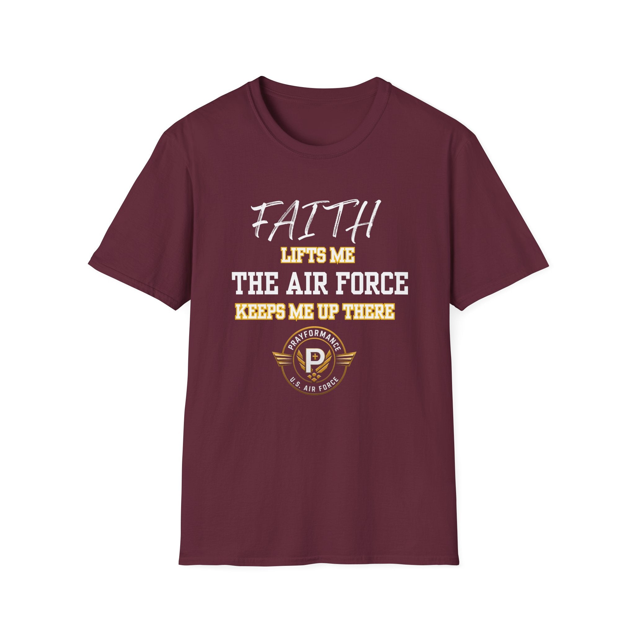Faith Lifts Me Unisex Softstyle T-Shirt