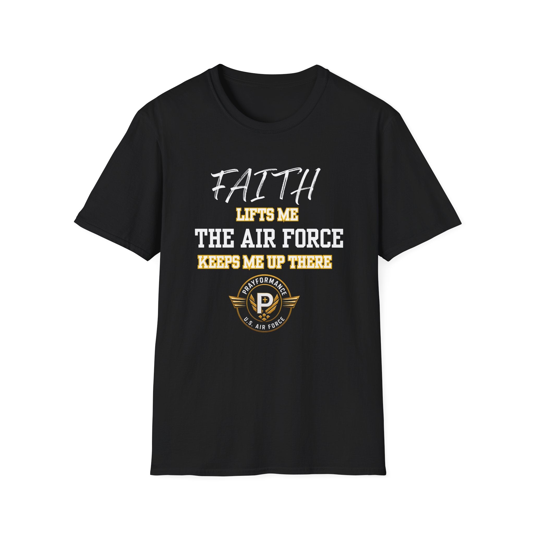 Faith Lifts Me Unisex Softstyle T-Shirt