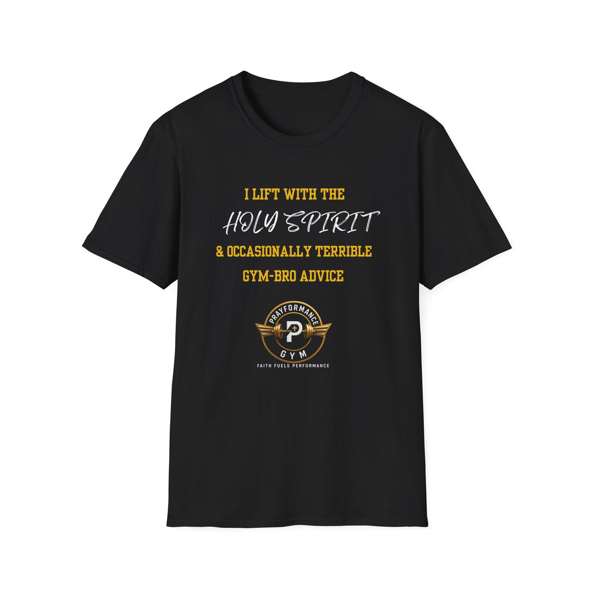 Lift With The Holy Spirit Unisex Softstyle T-Shirt
