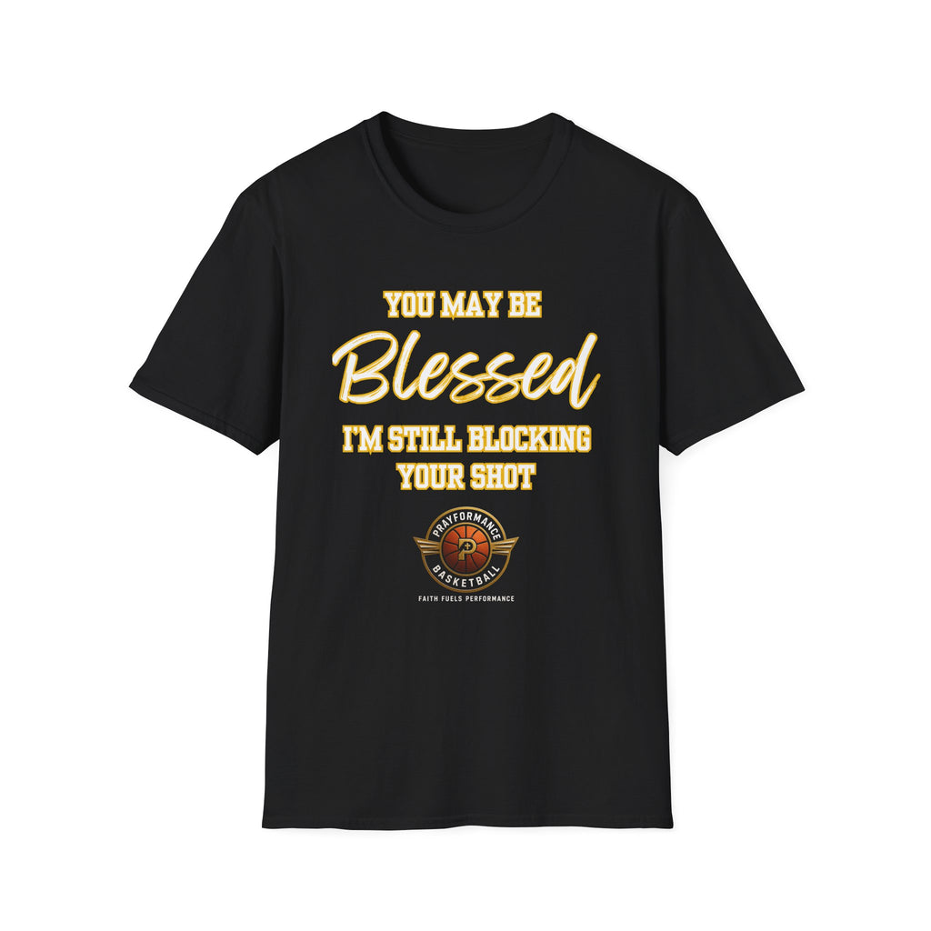 Blocking your shot Unisex Softstyle T-Shirt