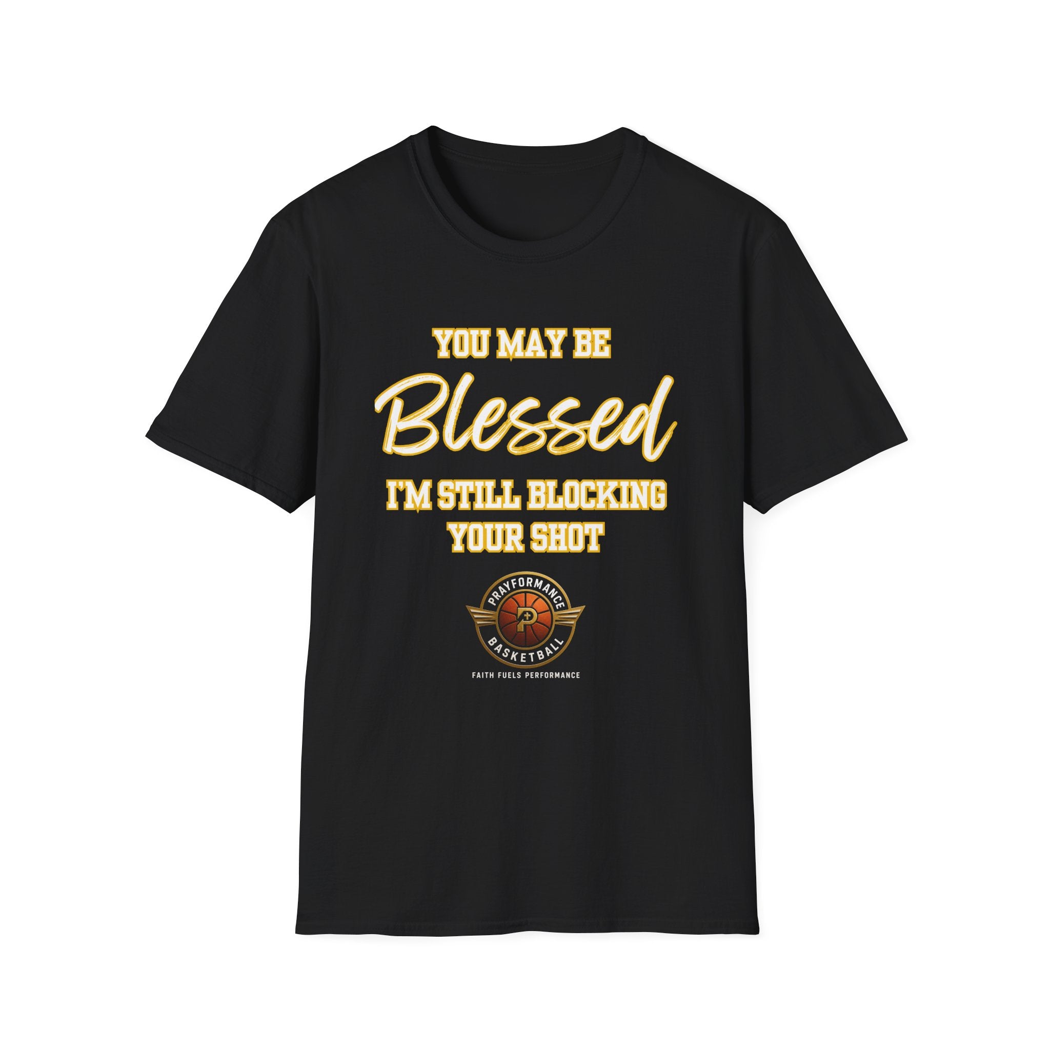 Blocking your shot Unisex Softstyle T-Shirt