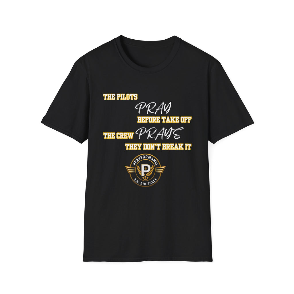 Pray They don't break it Unisex Softstyle T-Shirt