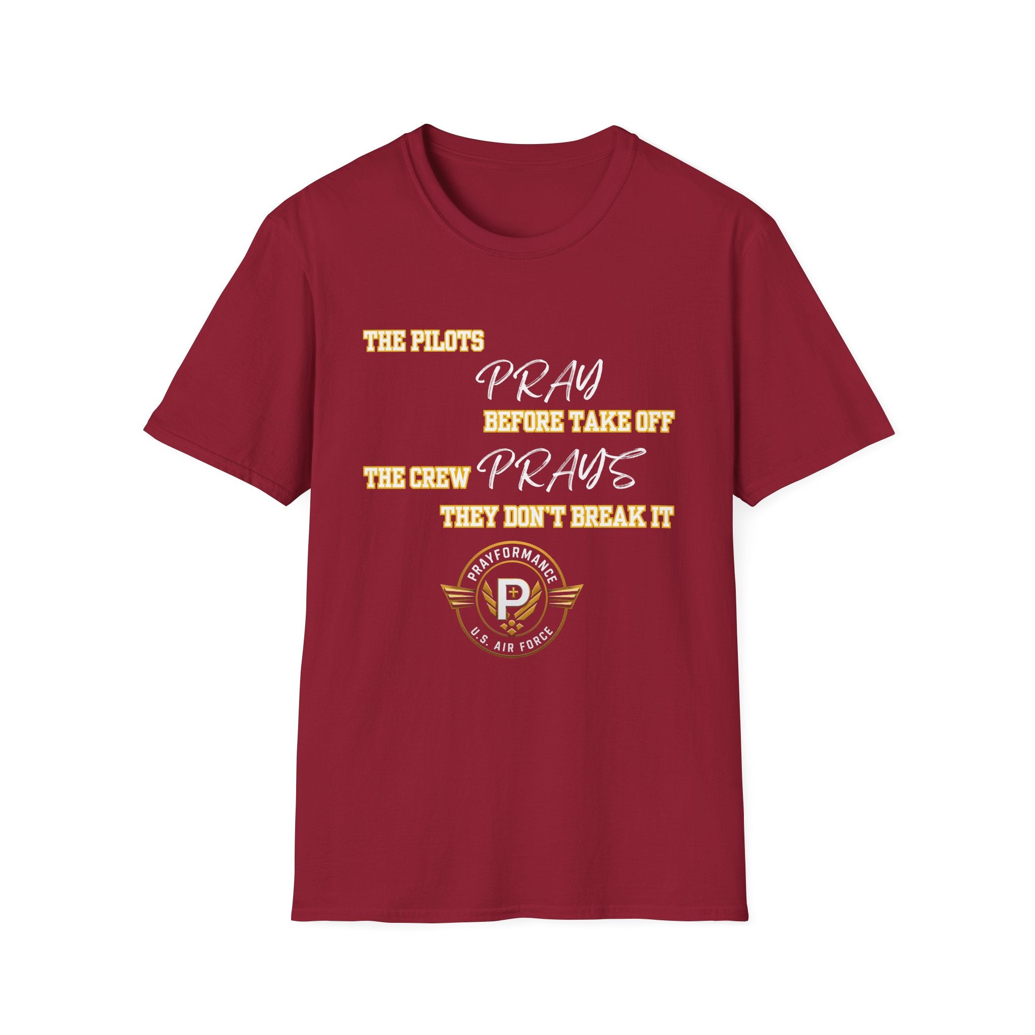 Pray They don't break it Unisex Softstyle T-Shirt