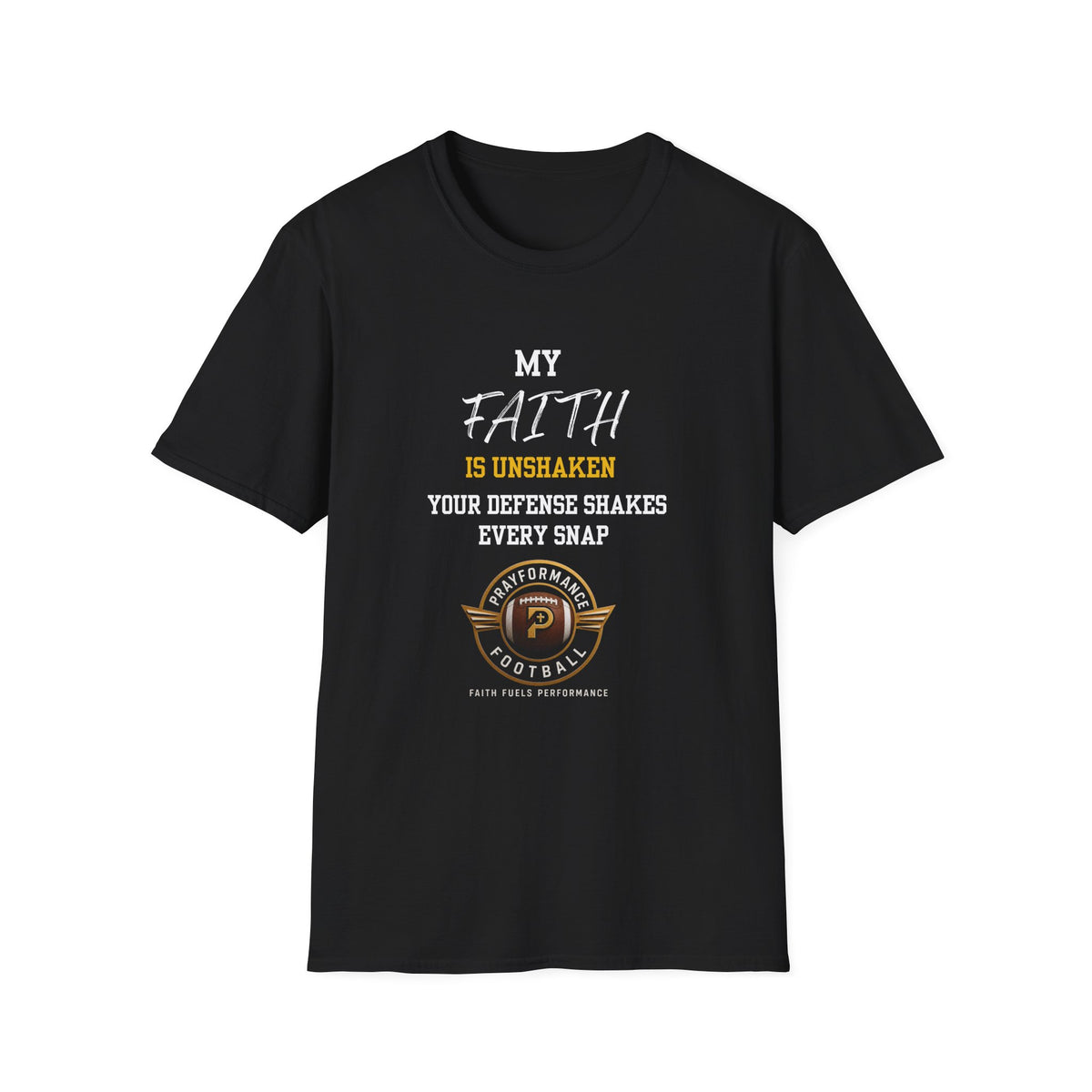 Faith is Unshaken Unisex Softstyle T-Shirt