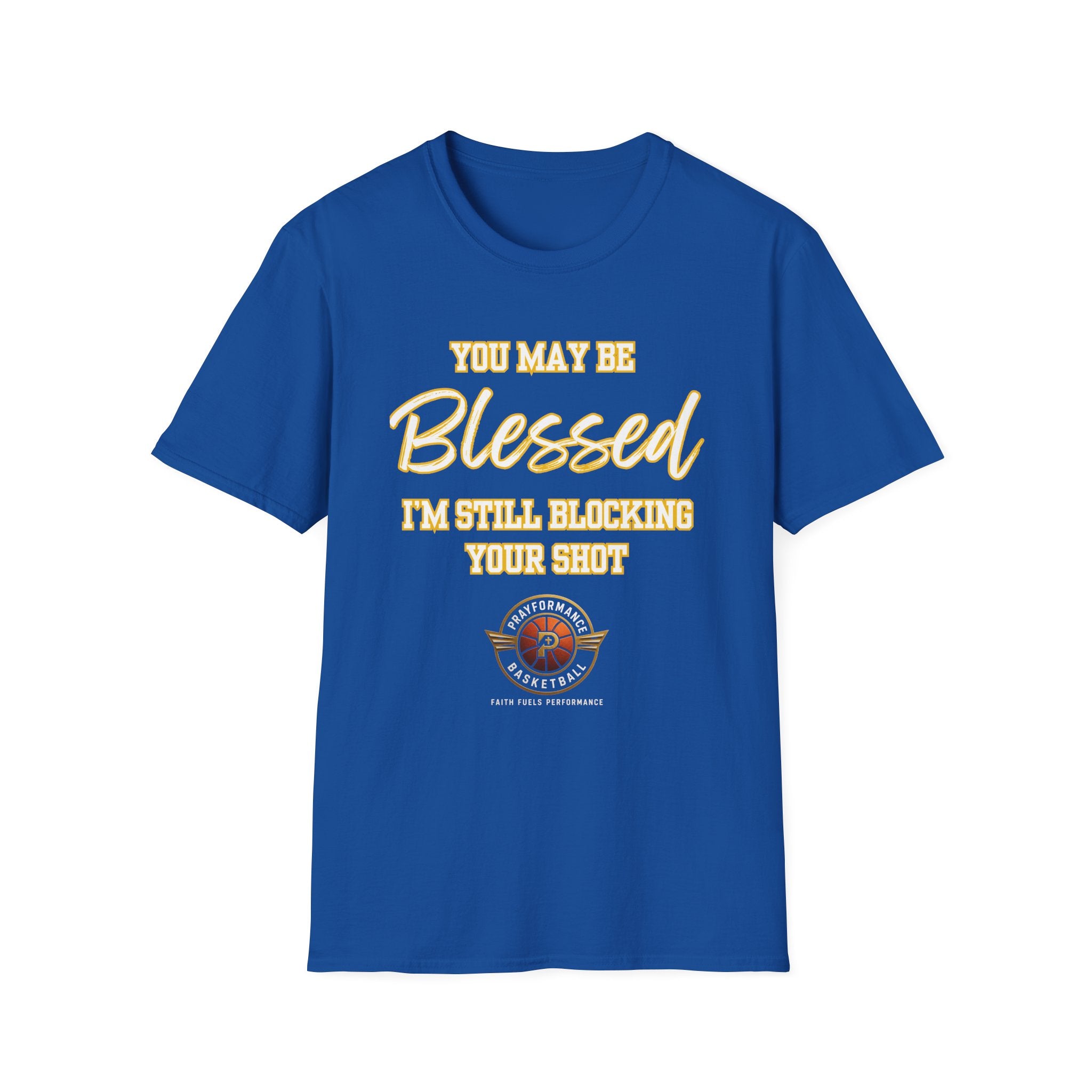 Blocking your shot Unisex Softstyle T-Shirt