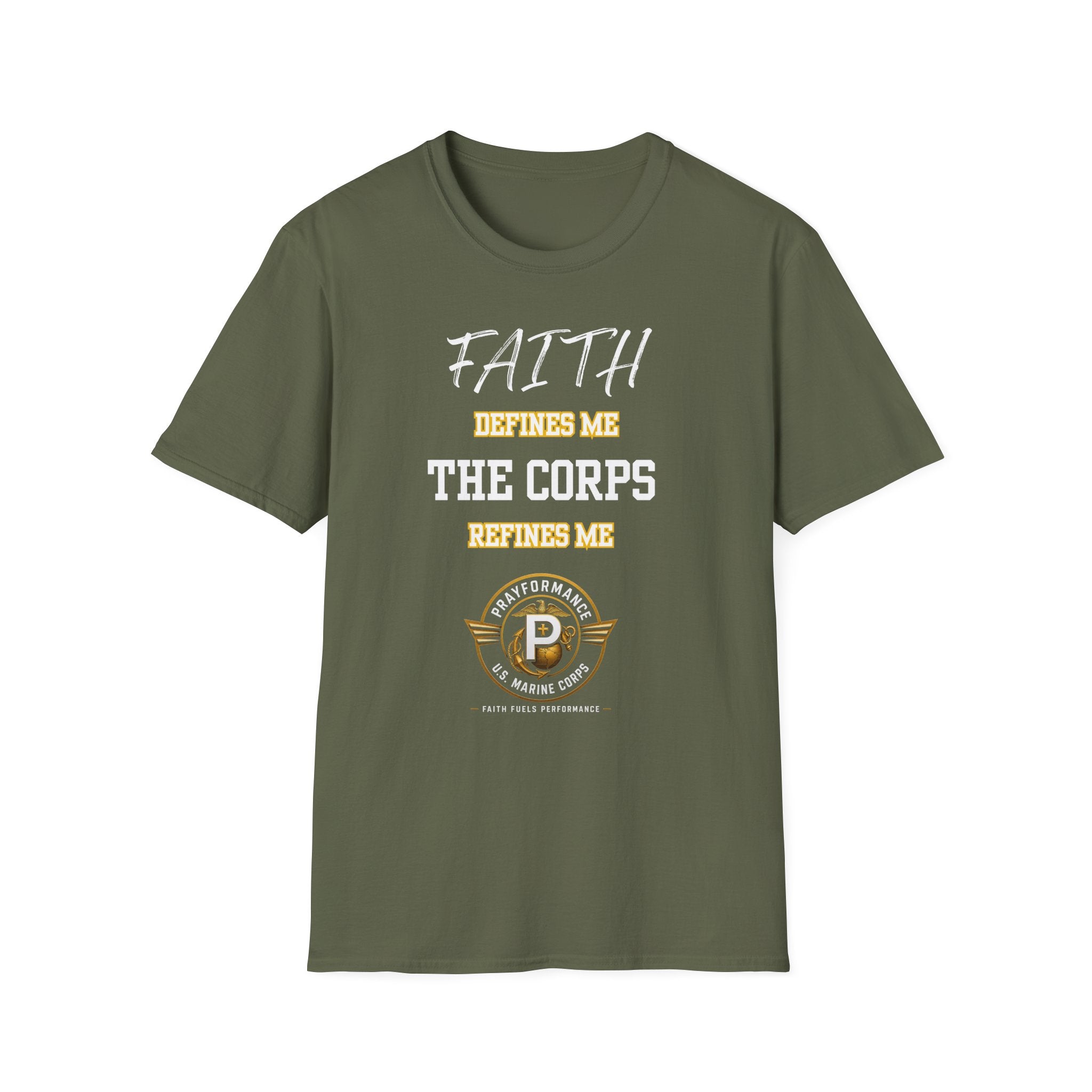 Faith Defines Me Unisex Softstyle T-Shirt