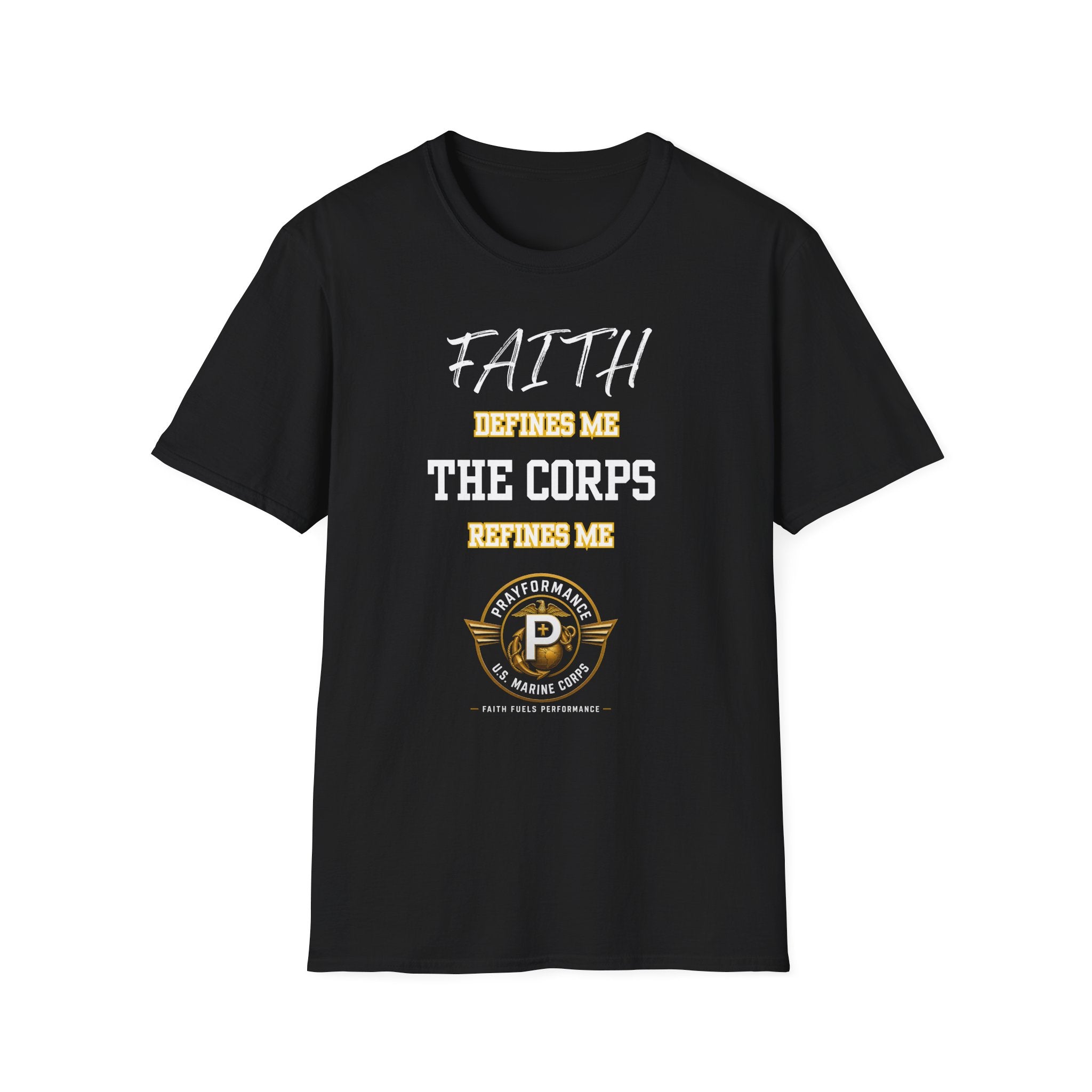 Faith Defines Me Unisex Softstyle T-Shirt