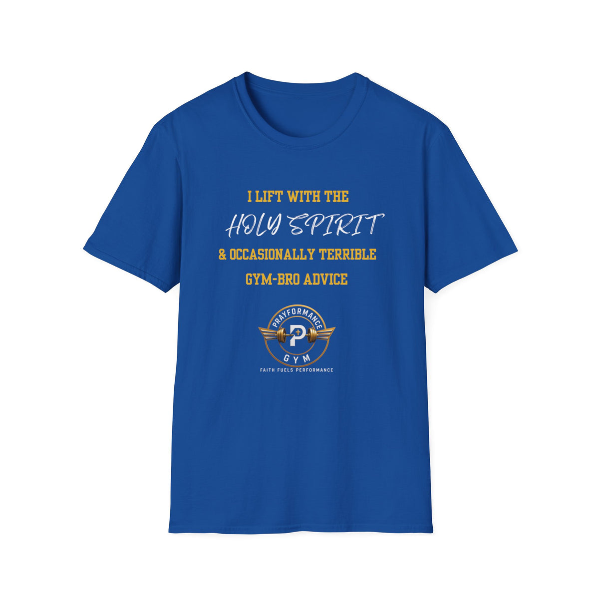 Lift With The Holy Spirit Unisex Softstyle T-Shirt