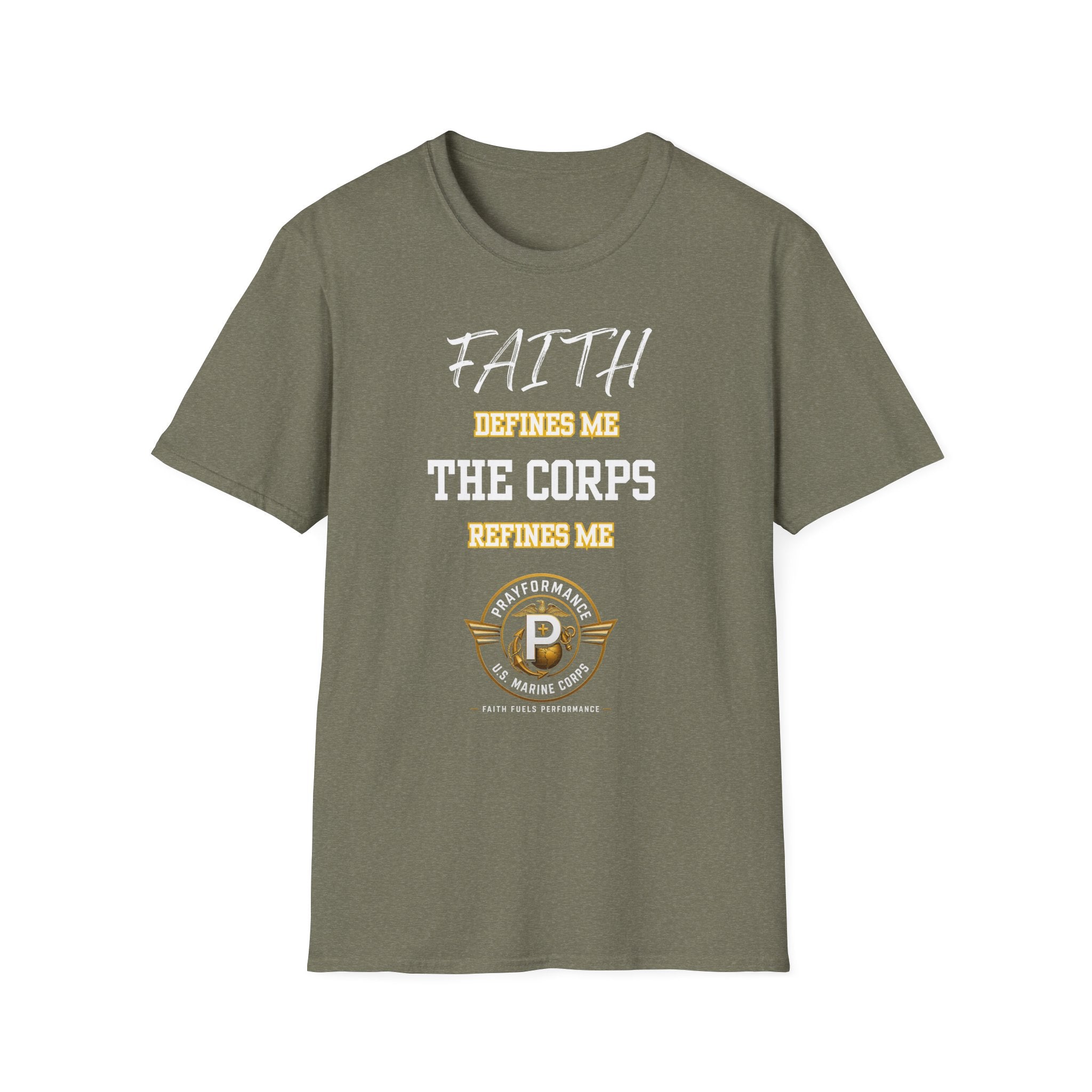 Faith Defines Me Unisex Softstyle T-Shirt