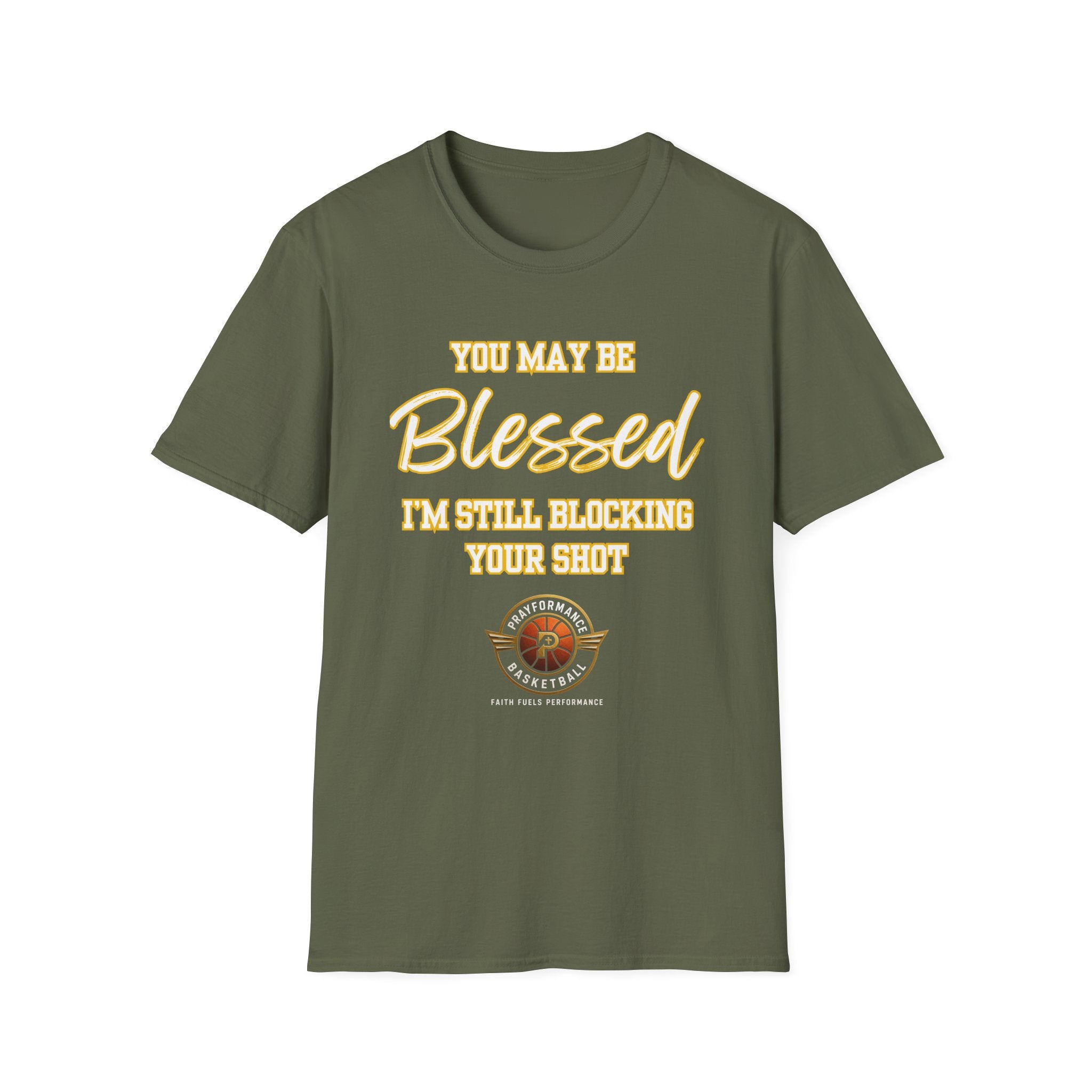 Blocking your shot Unisex Softstyle T-Shirt