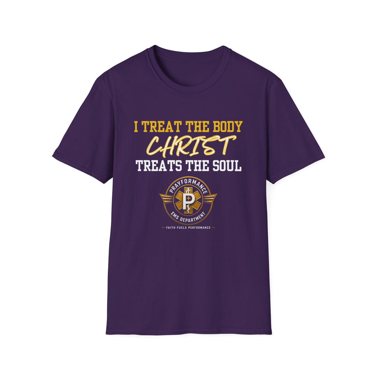 Christ Heals the Soul – Unisex Softstyle T-Shirt